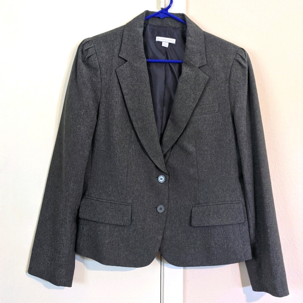 Grey Gray New York and Company Blazer Jacket